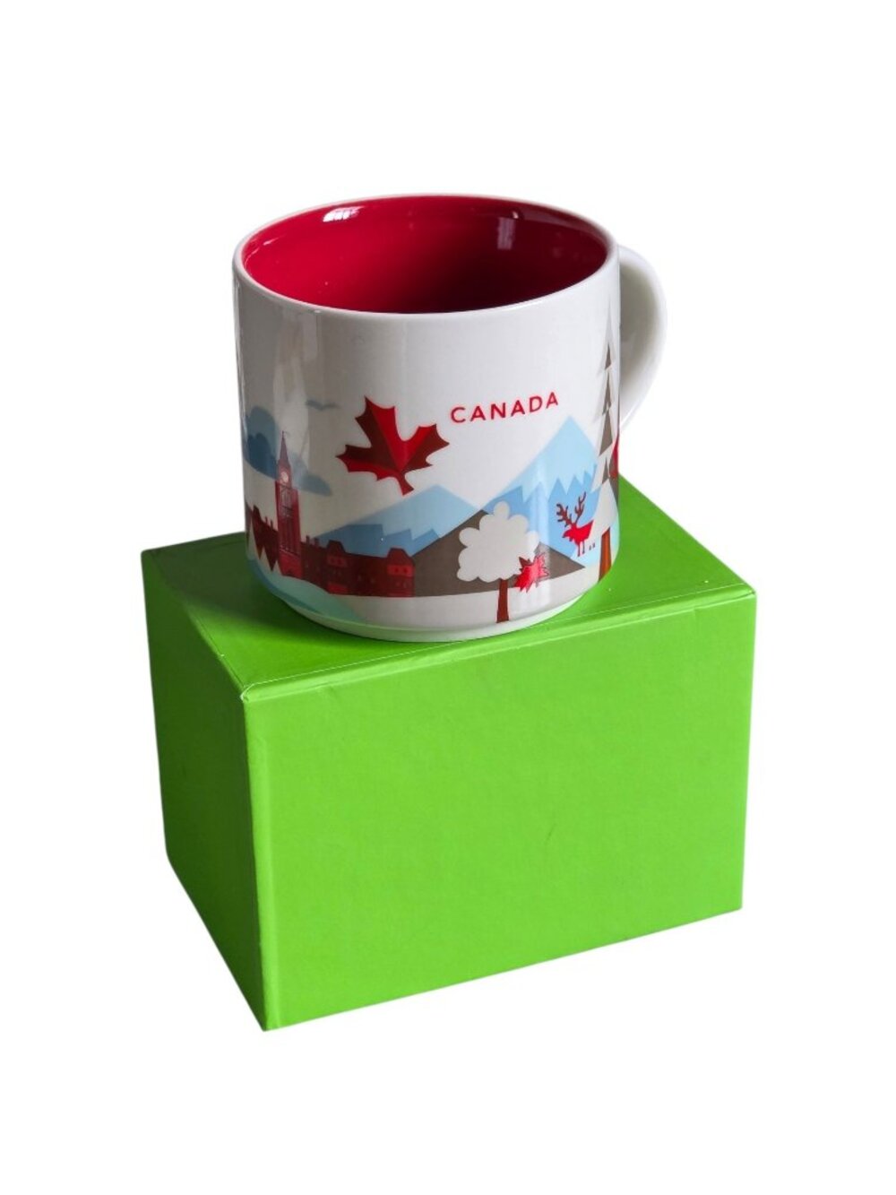 Starbucks Canada "You Are Here" Series 2013 Collection Coffee Mug 14 fl oz box